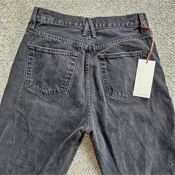 SLVRLAKE London Crop Long Gone Jeans Black - Picture 9 of 11